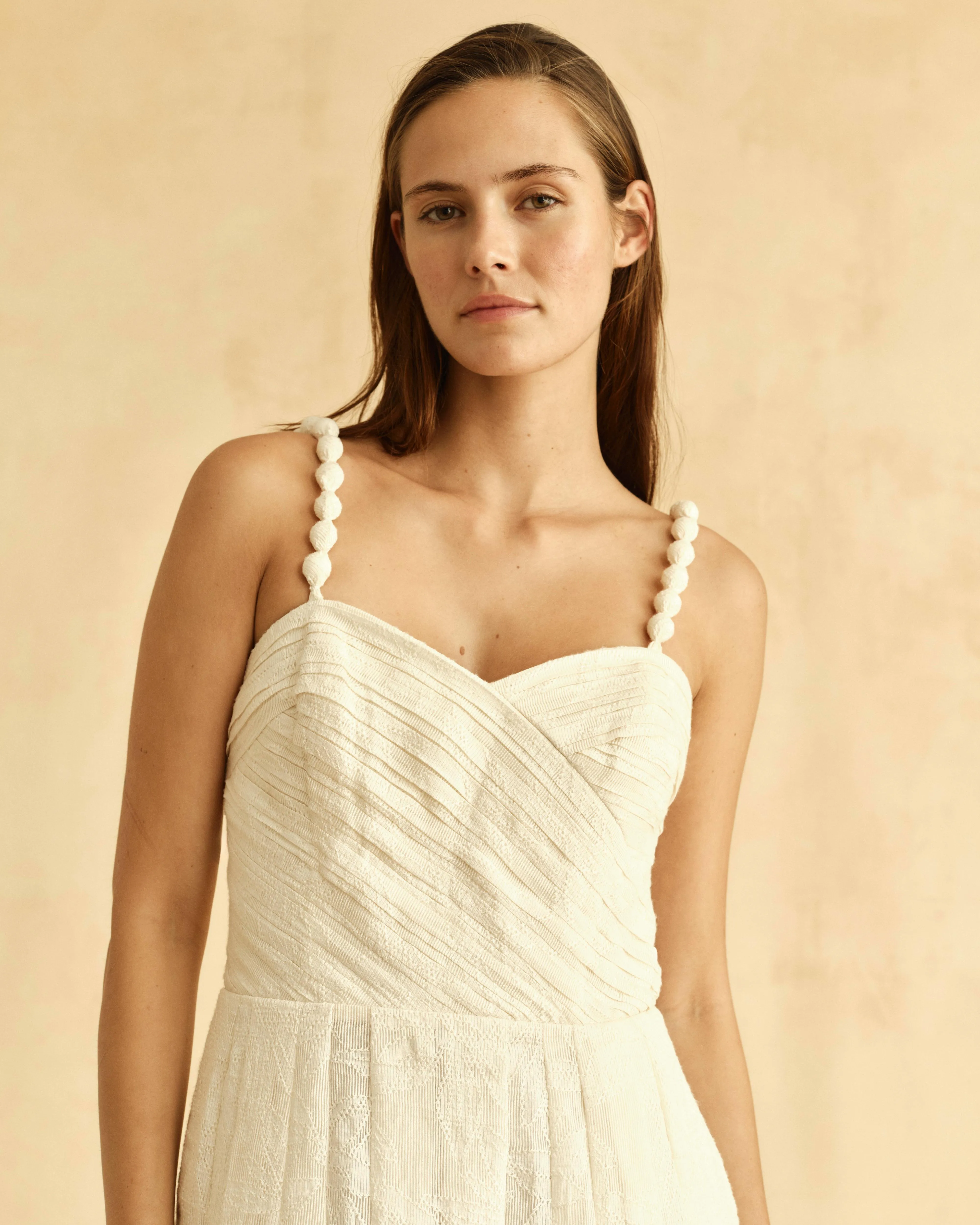 PF26 Marabel Midi Dress-Ivory sold by Cartolina product image thumbnail 3