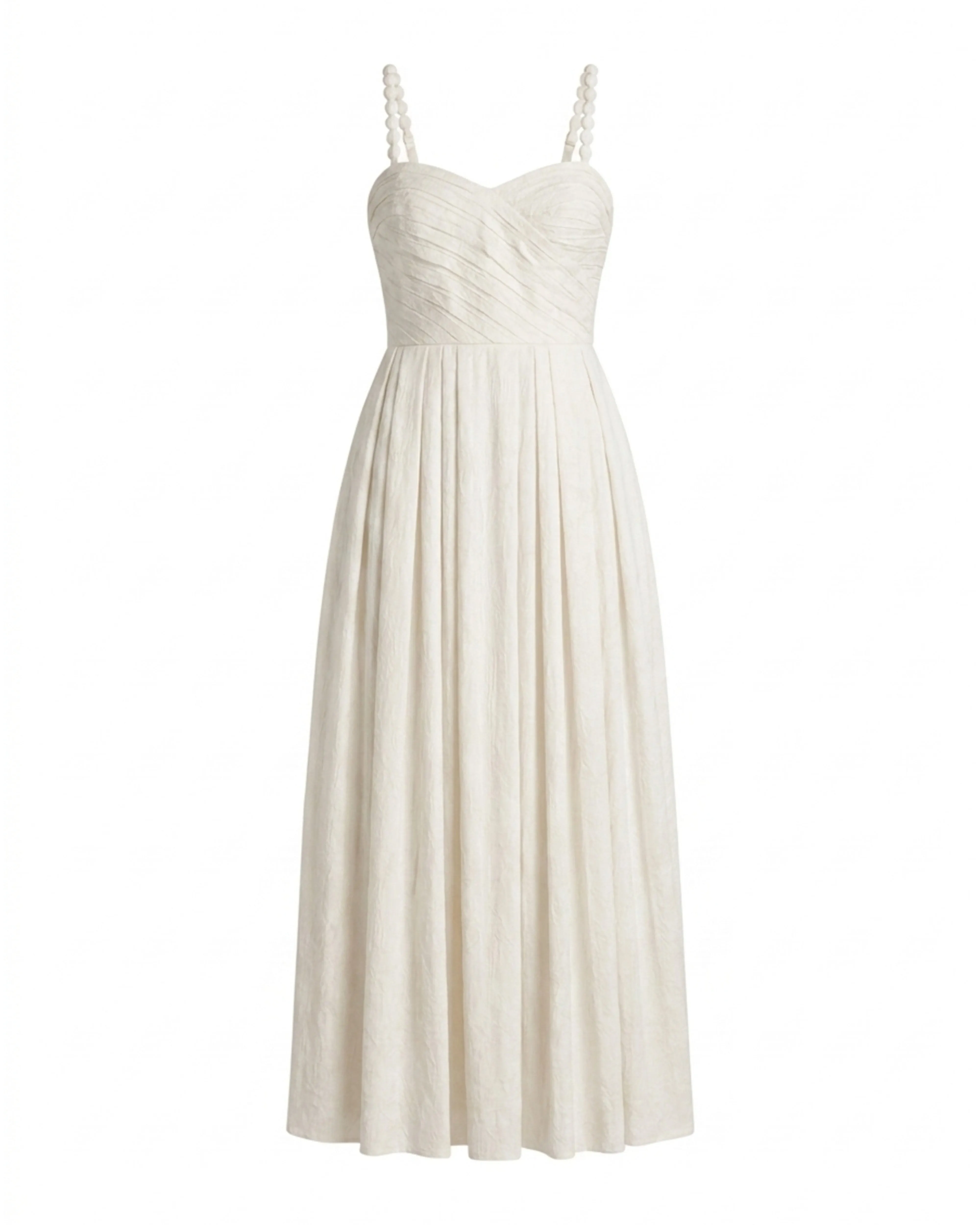 PF26 Marabel Midi Dress-Ivory sold by Cartolina