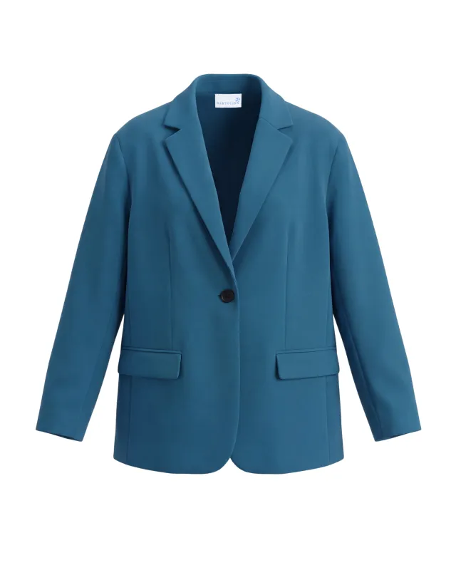 FA26 Willow Jacket-Deep Teal made by Cartolina