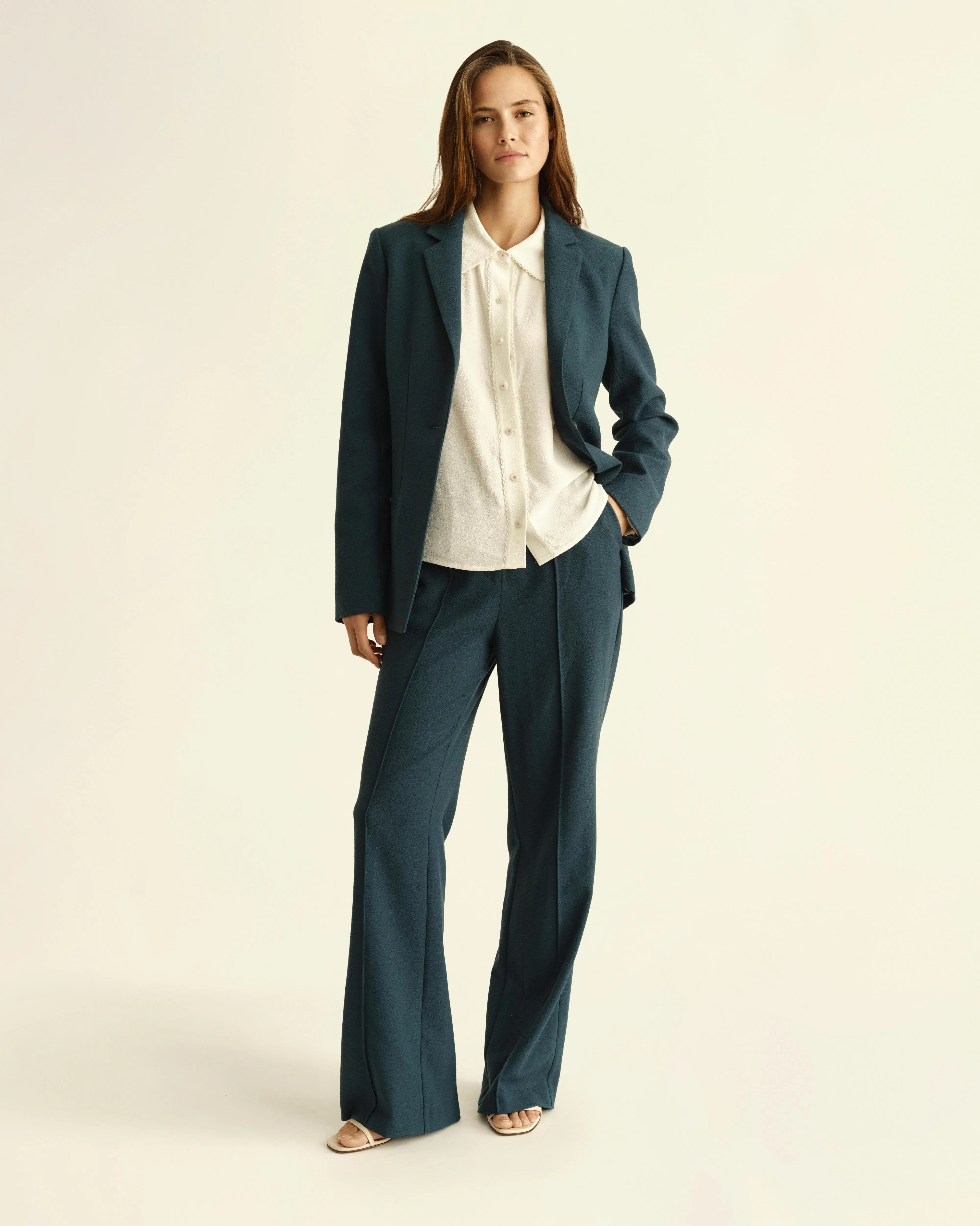 FA26 Willow Jacket-Deep Teal sold by Cartolina product image thumbnail 5