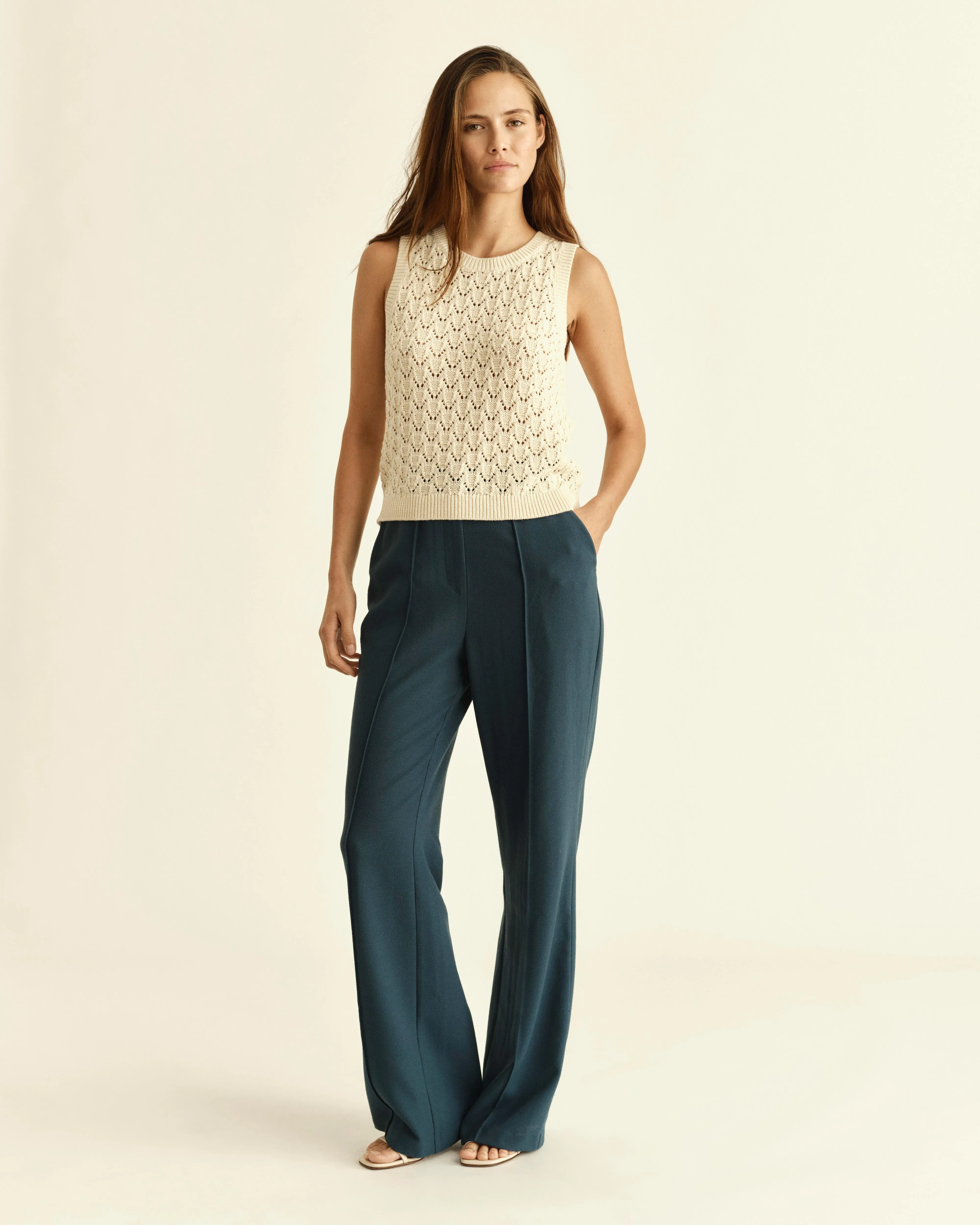 FA26 Wesley Pant-Deep Teal sold by Cartolina product image thumbnail 5