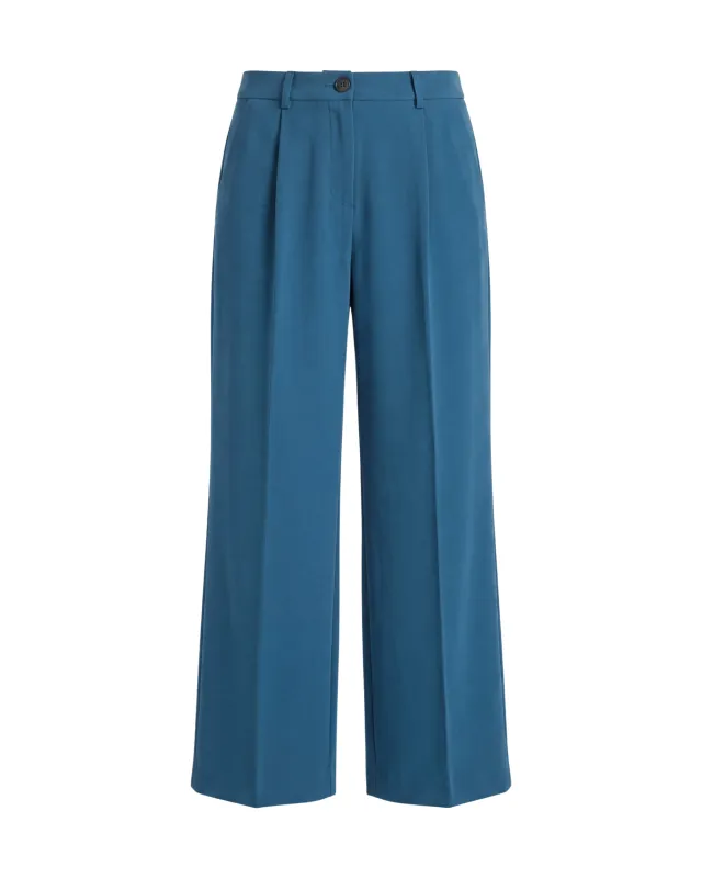 FA26 Wesley Pant-Deep Teal made by Cartolina