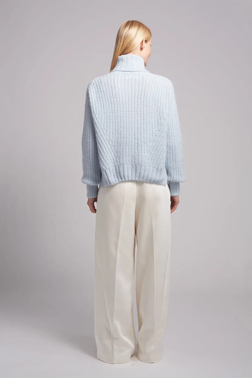 ALI SWEATER | POWDER BLUE sold by ELEVEN SIX product image thumbnail 4