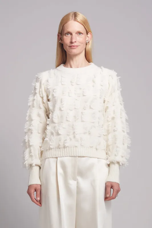 HALLY SWEATER | IVORY made by ELEVEN SIX