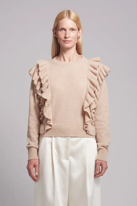 ELINA SWEATER | PALE CAMEL sold by ELEVEN SIX