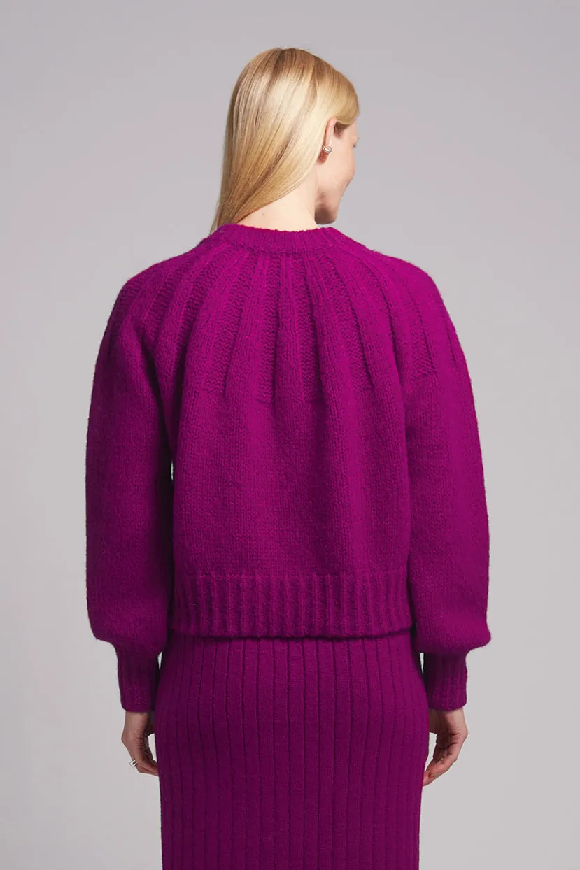 MILA SWEATER | MAGENTA sold by ELEVEN SIX product image thumbnail 2