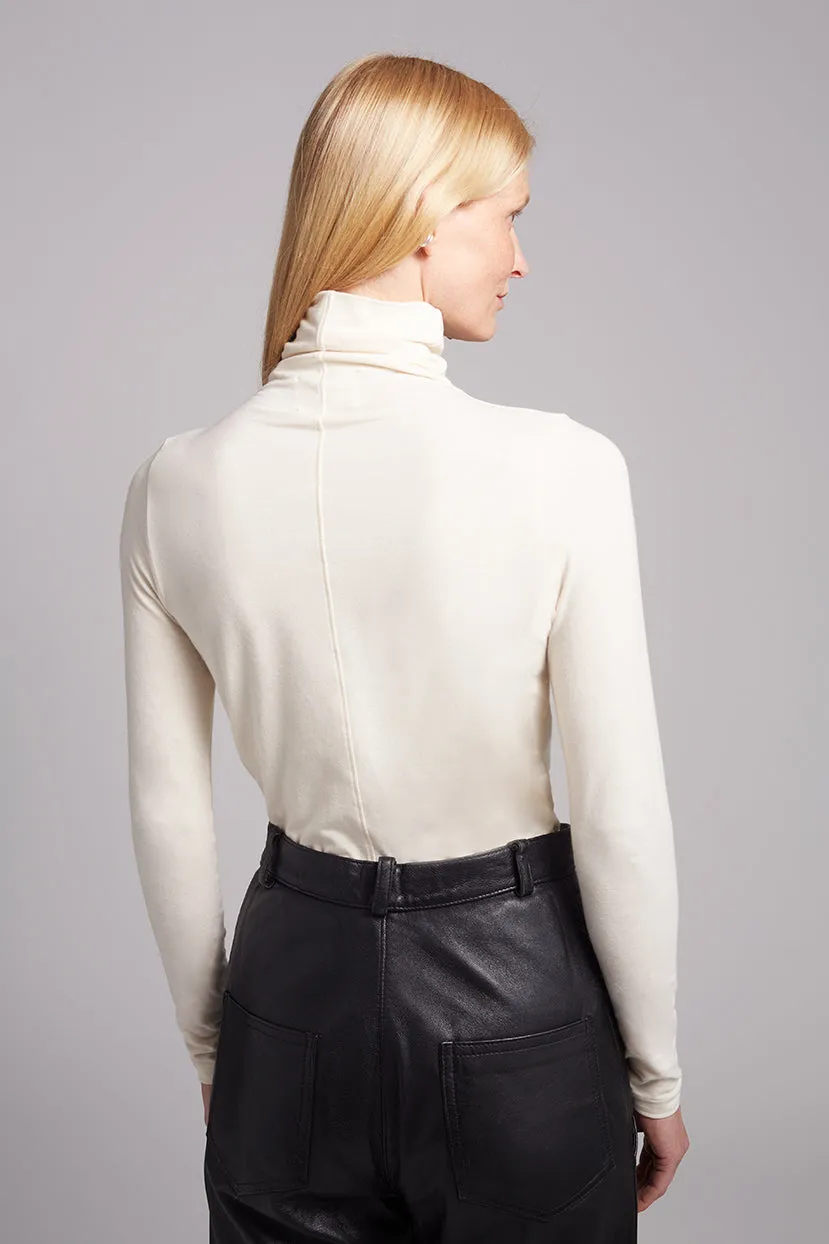 ANA T-NECK KNIT | IVORY sold by ELEVEN SIX product image thumbnail 5