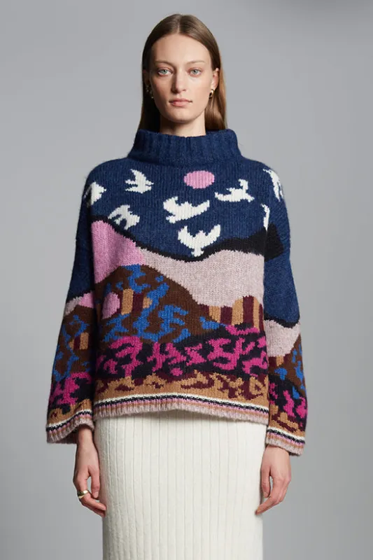 CAROLINE SWEATER | ARTIST COLLABORATION made by ELEVEN SIX