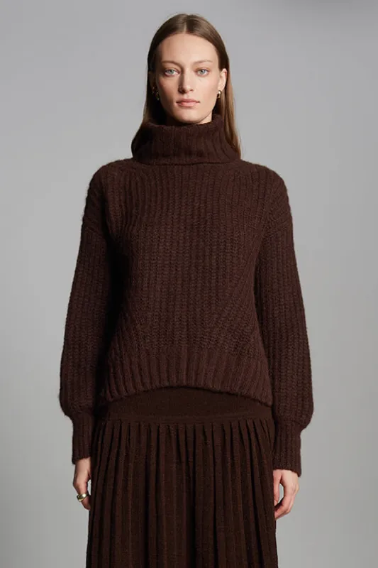 ALI SWEATER | COCOA sold by ELEVEN SIX