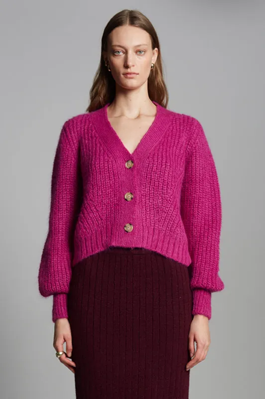 SARA CARDI | FUCHSIA | ONE LEFT! made by ELEVEN SIX