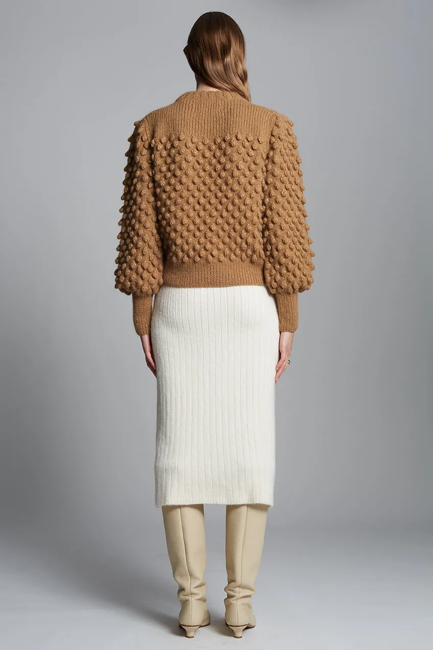 CAMILA SWEATER | CAMEL sold by ELEVEN SIX product image thumbnail 5