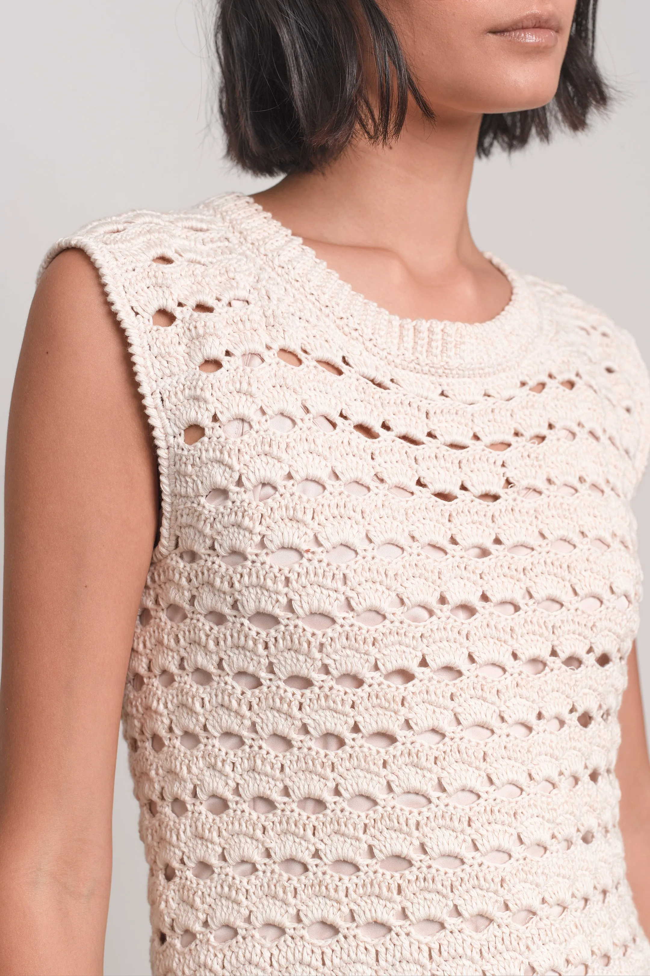 REMI CROCHET DRESS | ARCHIVE | ONE LEFT sold by ELEVEN SIX product image thumbnail 3