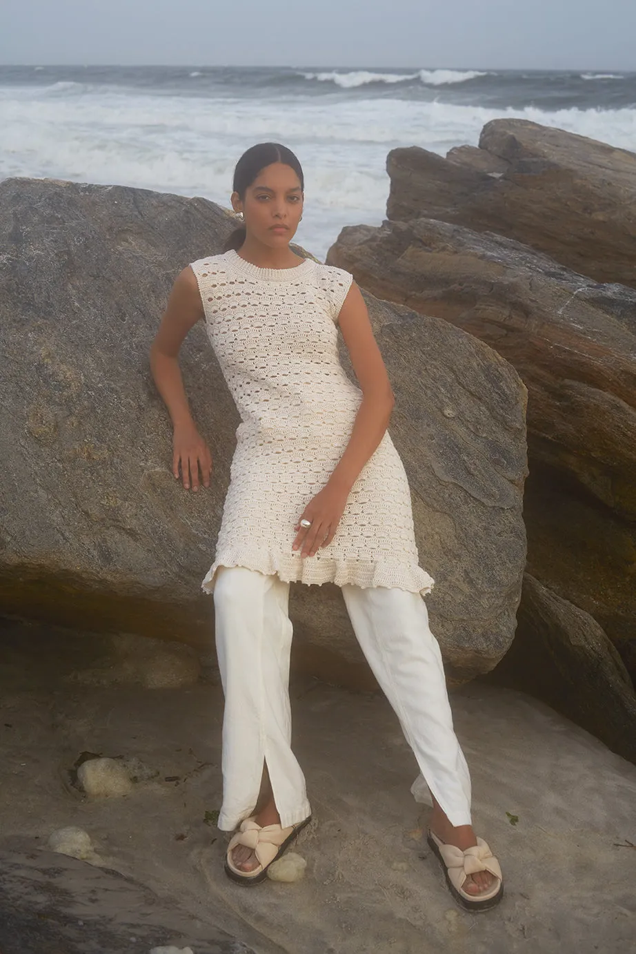 REMI CROCHET DRESS | ARCHIVE | ONE LEFT sold by ELEVEN SIX product image thumbnail 5
