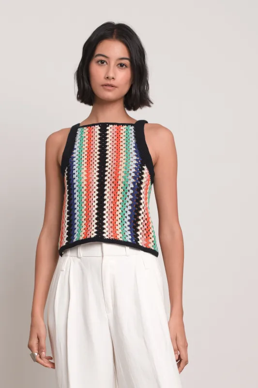KERRY CROCHET TANK | IG ARCHIVE SALE | LAST PIECE: L sold by ELEVEN SIX
