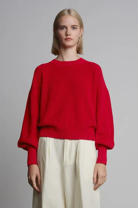 LAYLA SWEATER | ROSSO sold by ELEVEN SIX