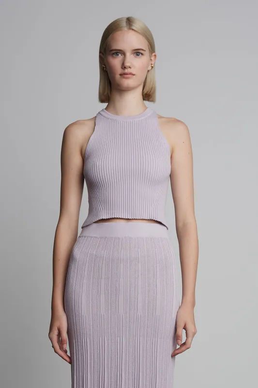 TIA CROP TANK | SOFT LAVENDER | TWO LEFT! sold by ELEVEN SIX