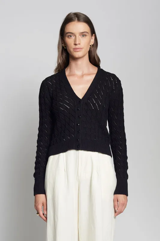 AYA CARDI | BLACK sold by ELEVEN SIX