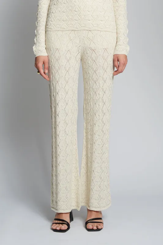 AMELIA PANT | IVORY sold by ELEVEN SIX