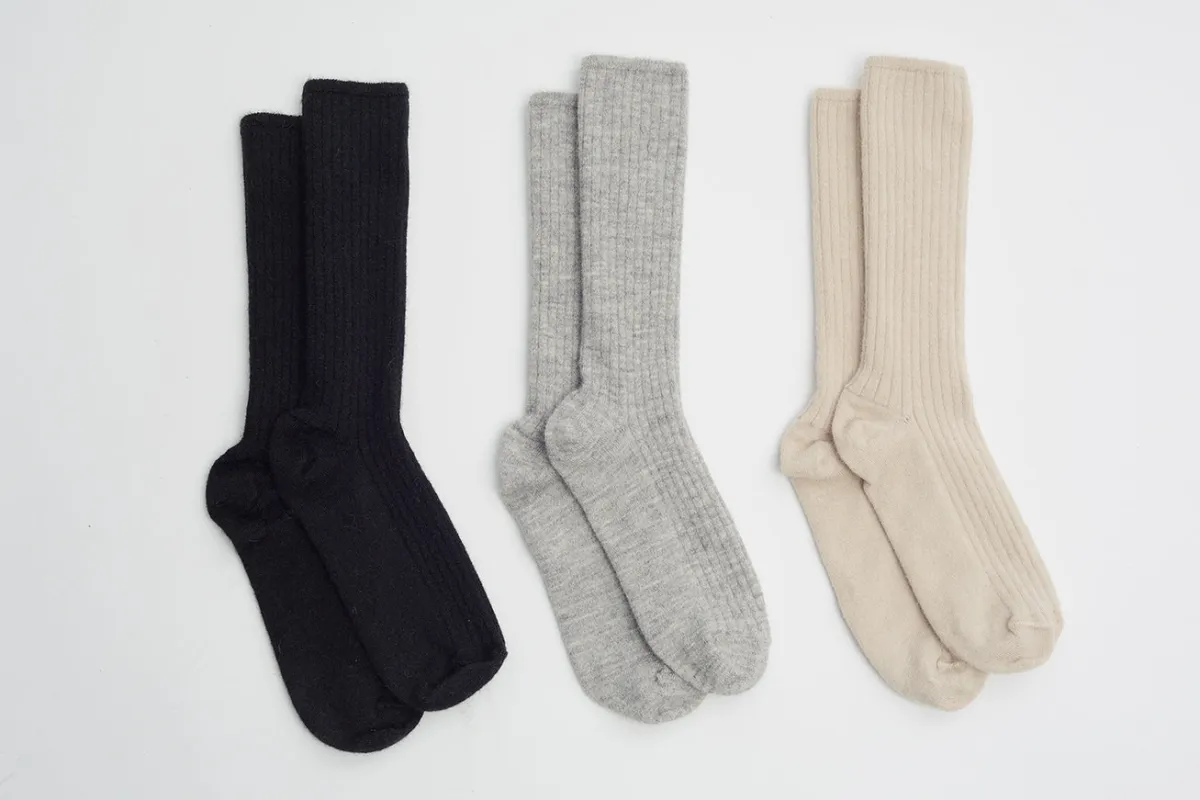 ALI RIBBED SOCK | 3X BUNDLE sold by ELEVEN SIX