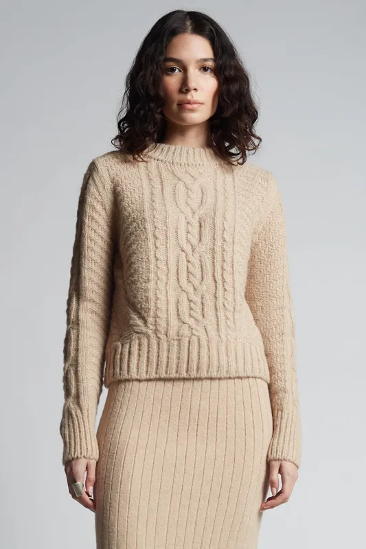 CARLY SWEATER | PALE CAMEL | LAST ONE! sold by ELEVEN SIX