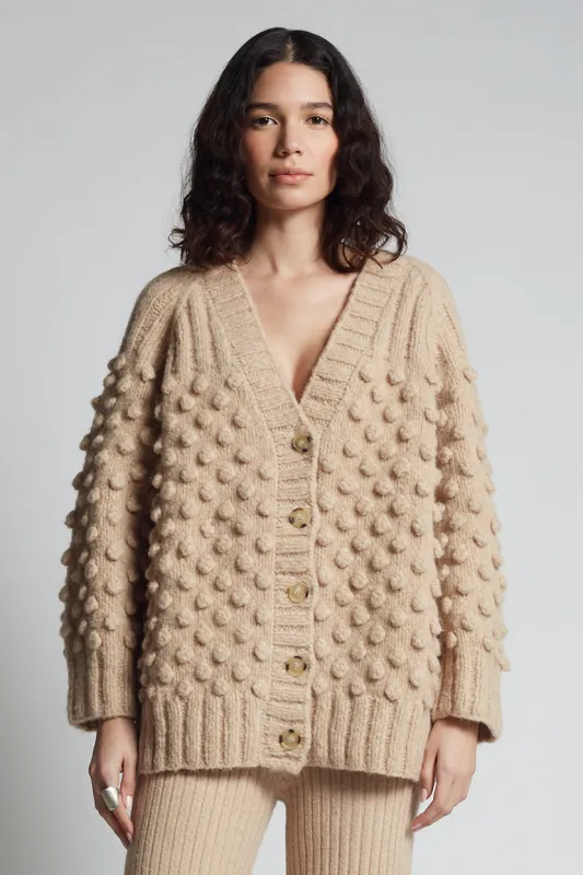 LIAN CARDI | PALE CAMEL made by ELEVEN SIX