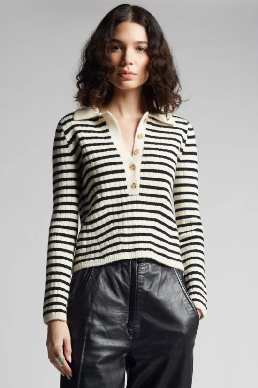 ELLIOT STRIPE SWEATER sold by ELEVEN SIX