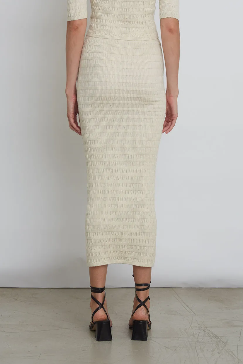 CARRIE TUBE SKIRT | IVORY sold by ELEVEN SIX product image thumbnail 3