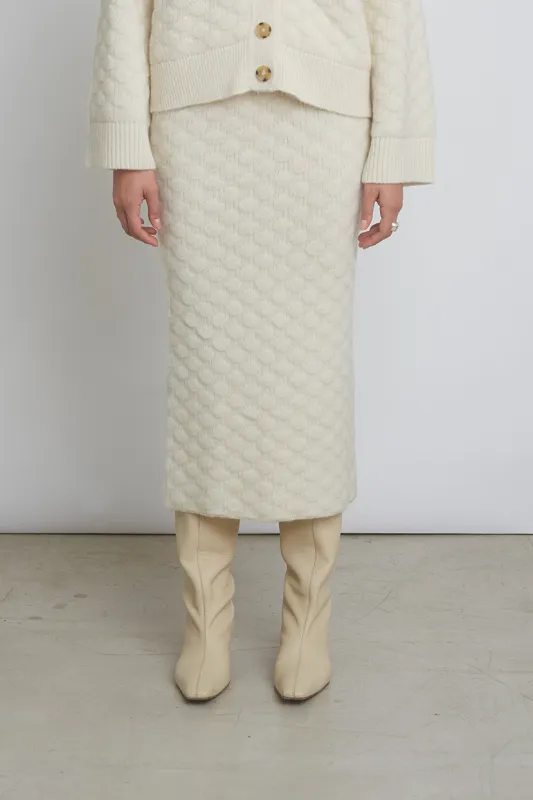 AYDE SKIRT | IVORY sold by ELEVEN SIX