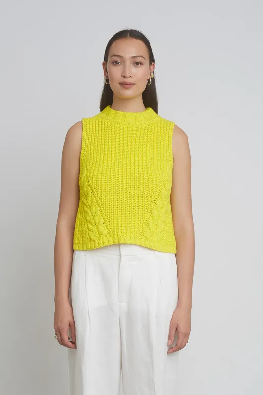 LILY TANK | CITRON sold by ELEVEN SIX