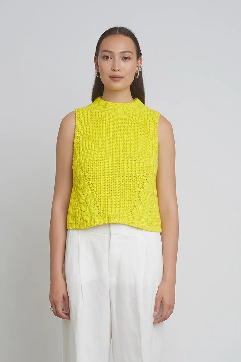 LILY TANK | CITRON sold by ELEVEN SIX