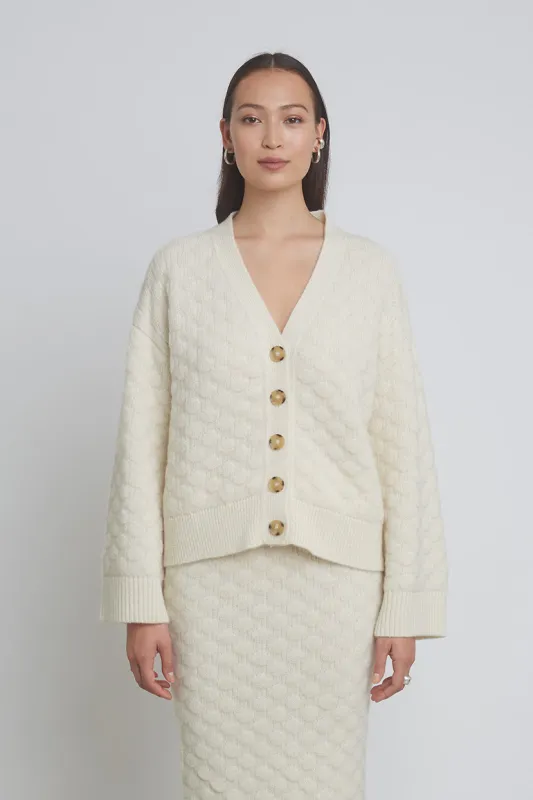 EVERLY CARDI | IVORY sold by ELEVEN SIX