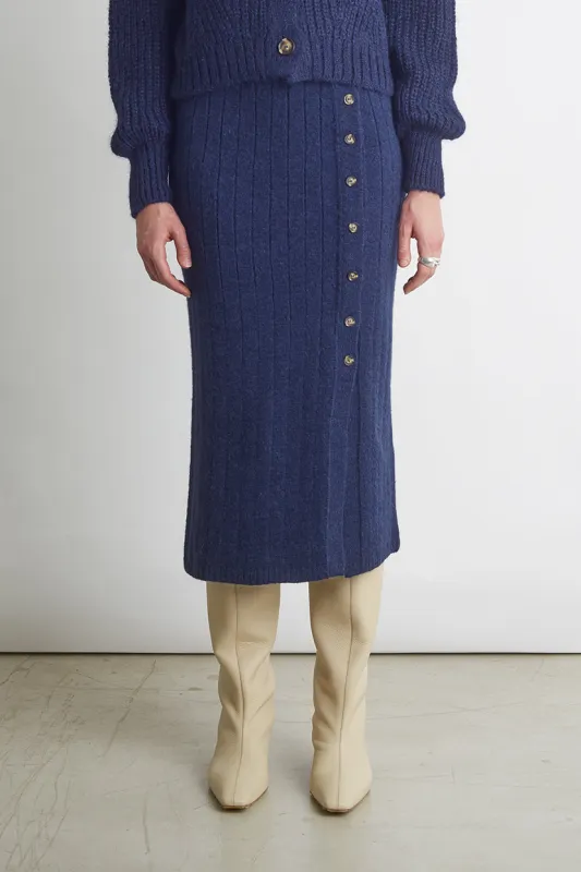 SHAYA SKIRT | NAVY sold by ELEVEN SIX