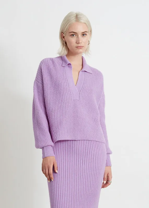 TATUM SWEATER | LILAC | ARCHIVE sold by ELEVEN SIX