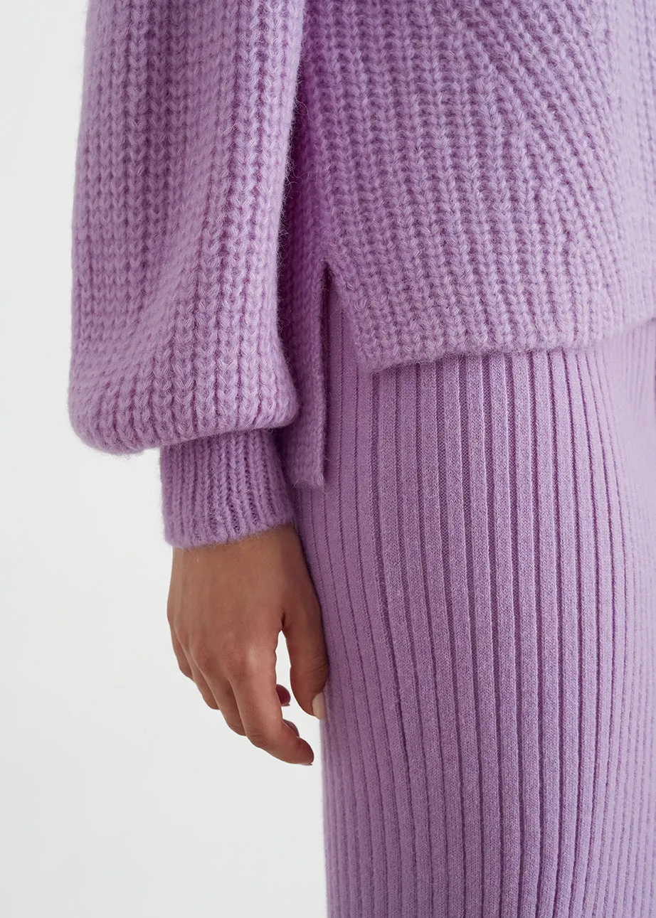 TESS SWEATER | LILAC | LAST ONE! sold by ELEVEN SIX product image thumbnail 4