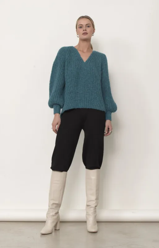 LARIA TRACK PANT | BLACK sold by ELEVEN SIX