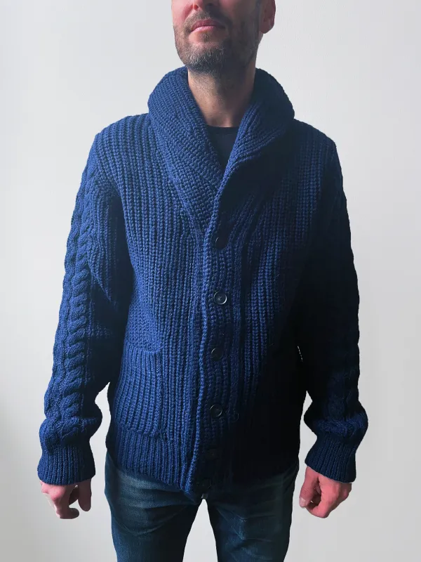 MEN'S SHAWL COLLAR CARDI sold by ELEVEN SIX
