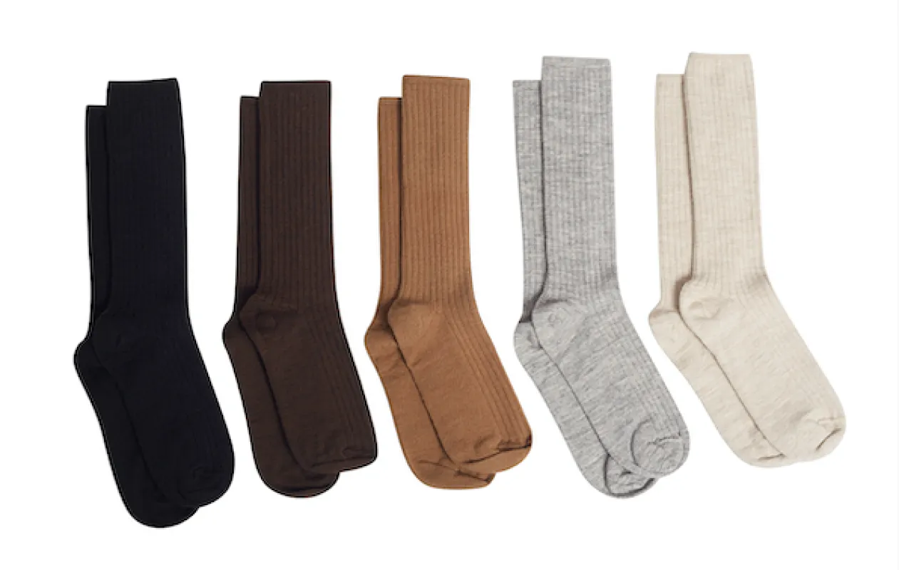 ALI RIBBED SOCK | 5x BUNDLE sold by ELEVEN SIX