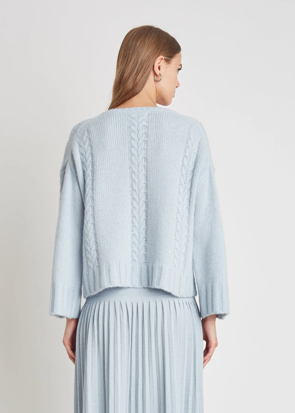 AVERY SWEATER | POWDER BLUE | ARCHIVE sold by ELEVEN SIX product image thumbnail 3