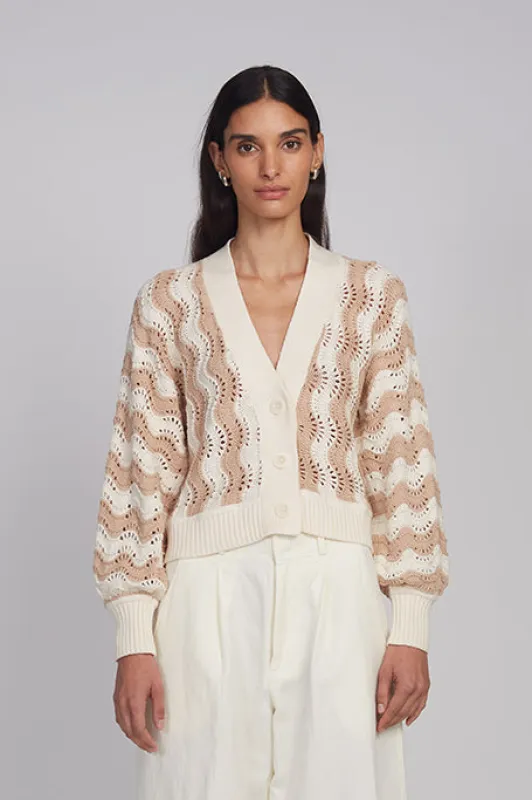 LUNA CARDI | IVORY + SAND made by ELEVEN SIX