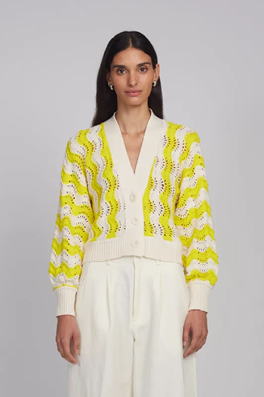 LUNA CARDI | IVORY + LIMONE made by ELEVEN SIX