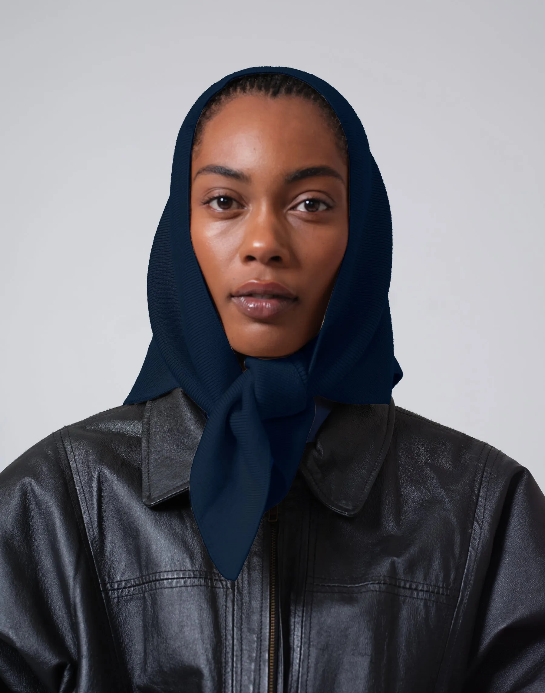 Merino Bandana Triangle Scarf sold by HYER GOODS product image thumbnail 4