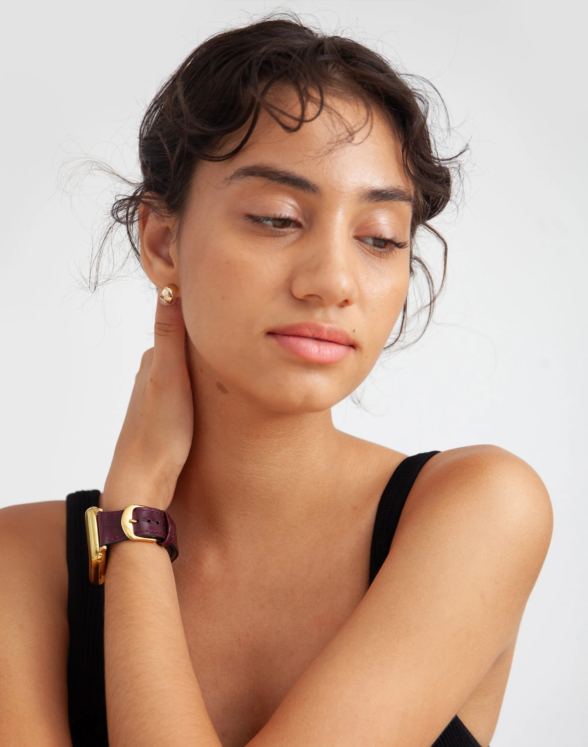 Sustainable Leather Apple Watch Bands sold by HYER GOODS product image thumbnail 2