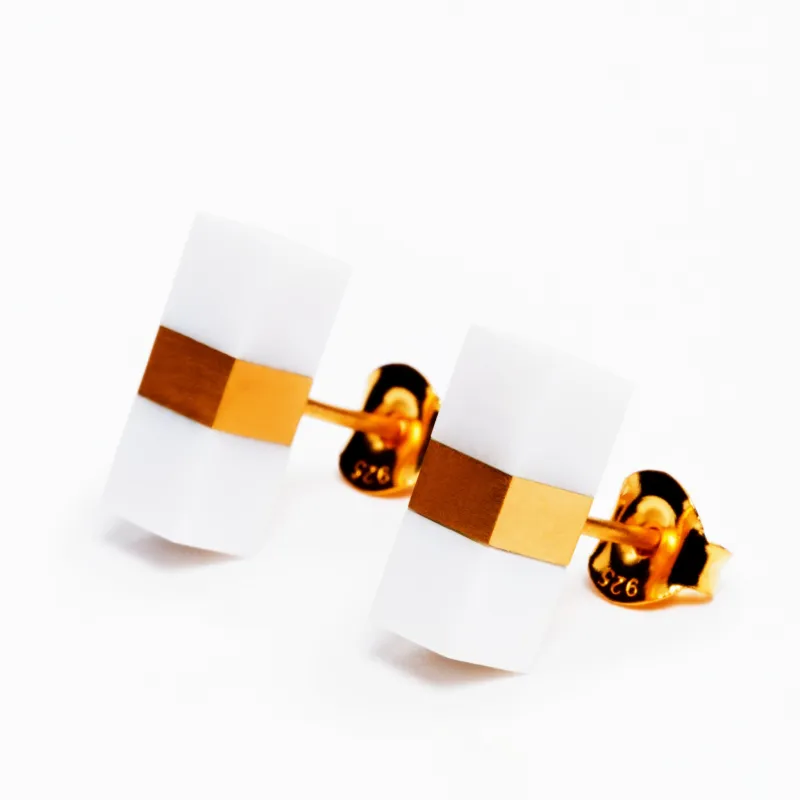 Cell Earrings sold by MING YU WANG