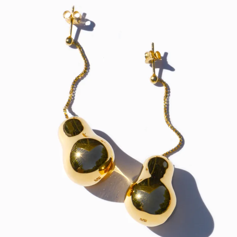 Pear Earrings sold by MING YU WANG
