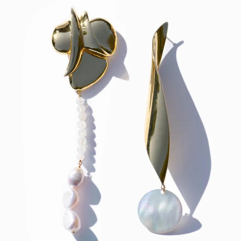 Majorelle Earrings sold by MING YU WANG