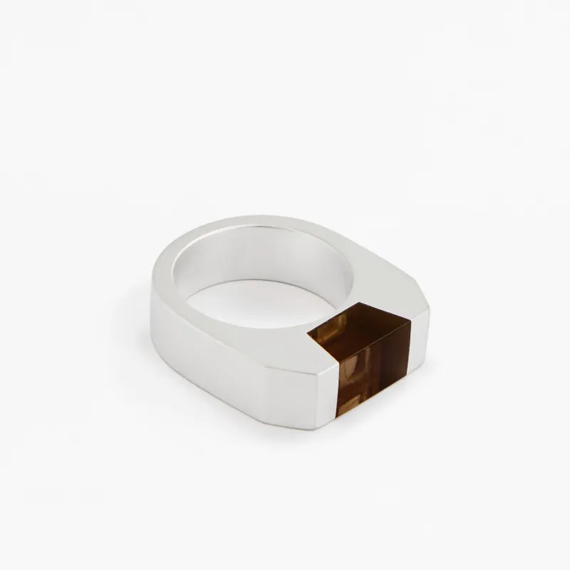 Syd Smoky Quartz Ring sold by MING YU WANG