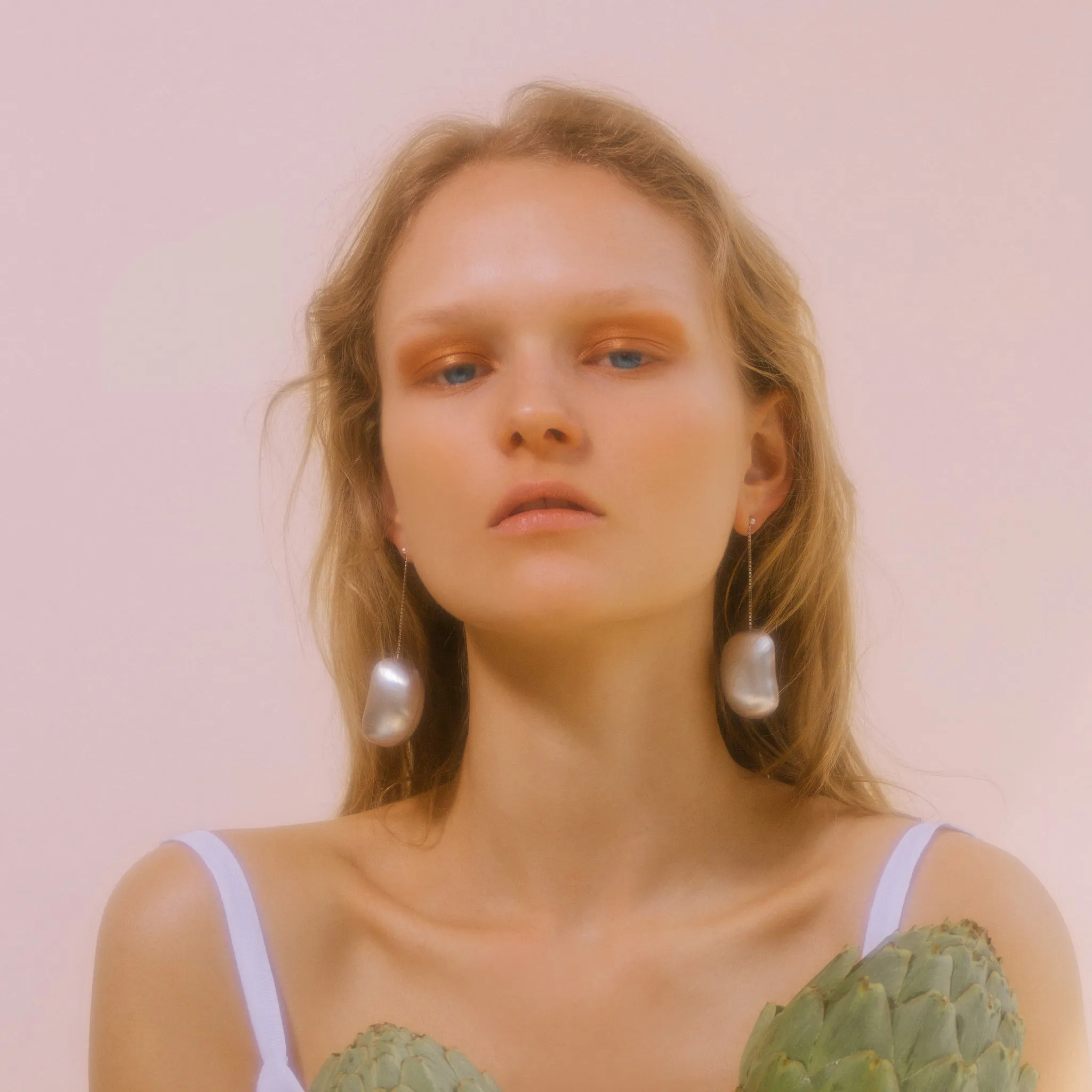 Bean Earrings sold by MING YU WANG product image thumbnail 3