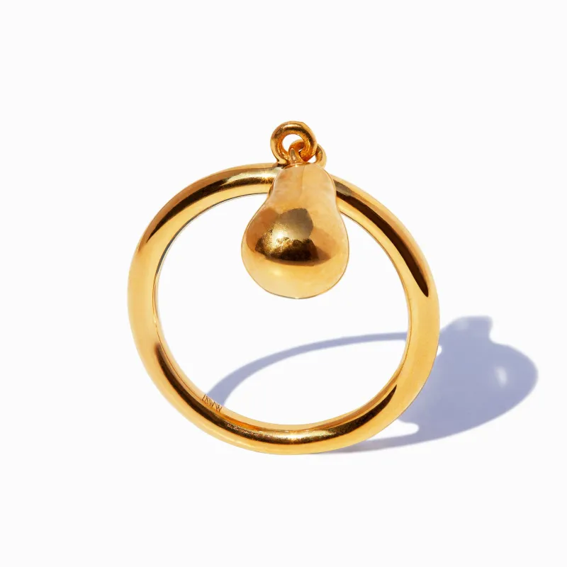 Pear Ring sold by MING YU WANG
