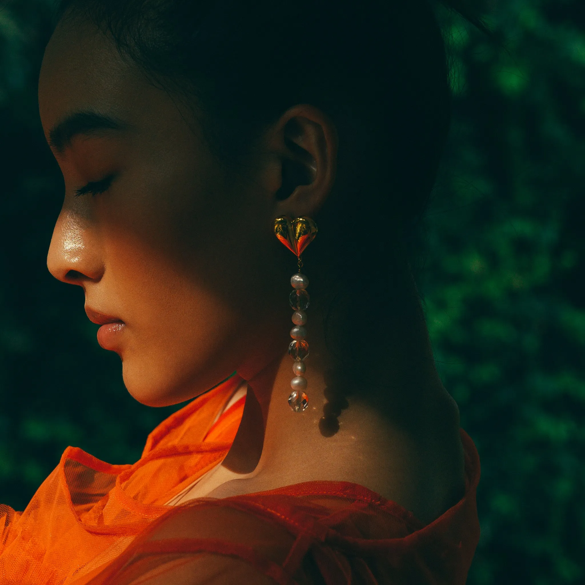 Heart Earring sold by MING YU WANG product image thumbnail 2