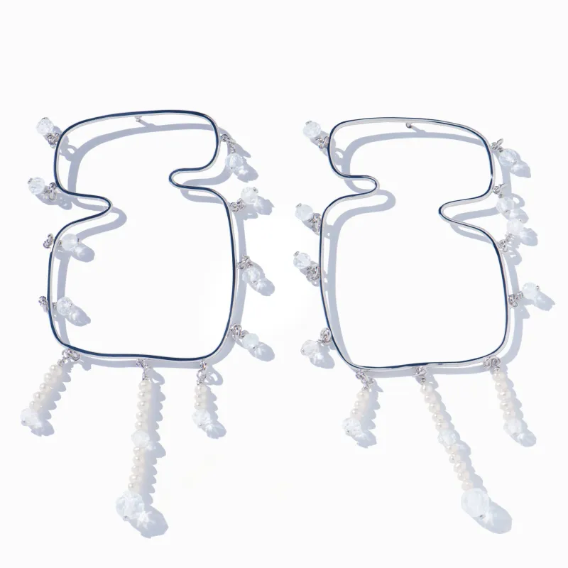 Verge Earrings sold by MING YU WANG